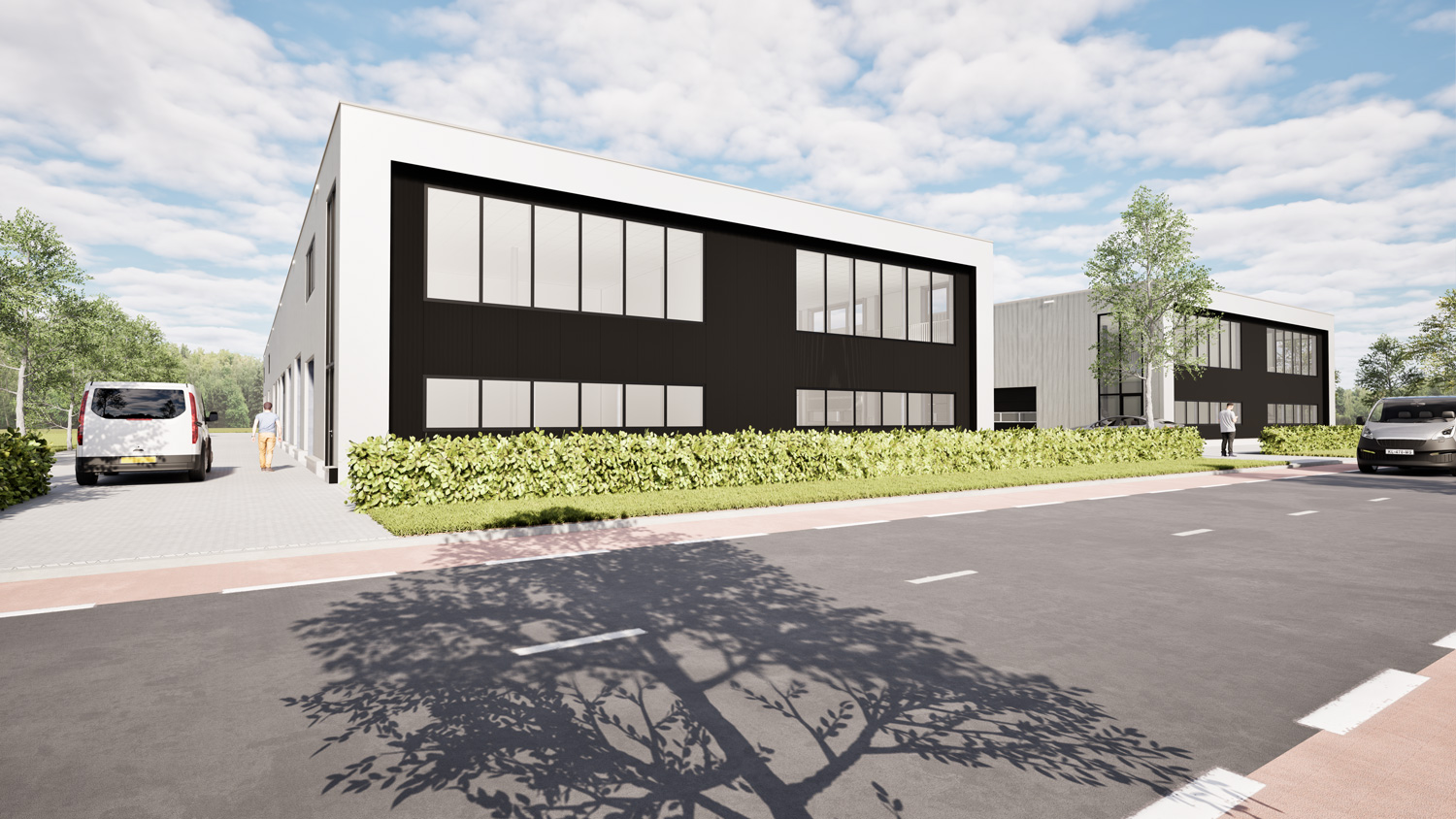 ABG Bouw realiseert een duurzaam bedrijfspand voor Gebufa Automatten
