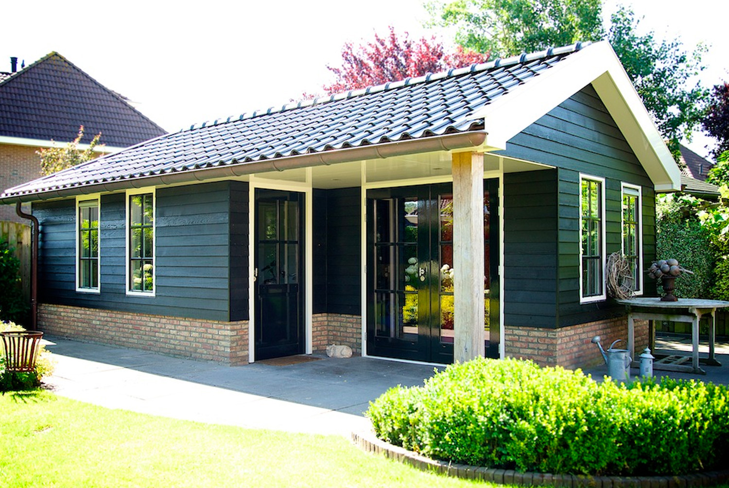 Een buitenkamer als verlengstuk van de tuin